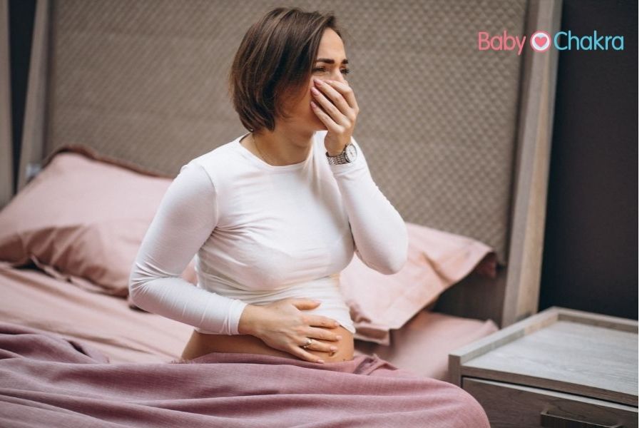 गर्भावस्था के दौरान उल्टी &#8211; गर्भावस्था का एक निश्चित संकेत