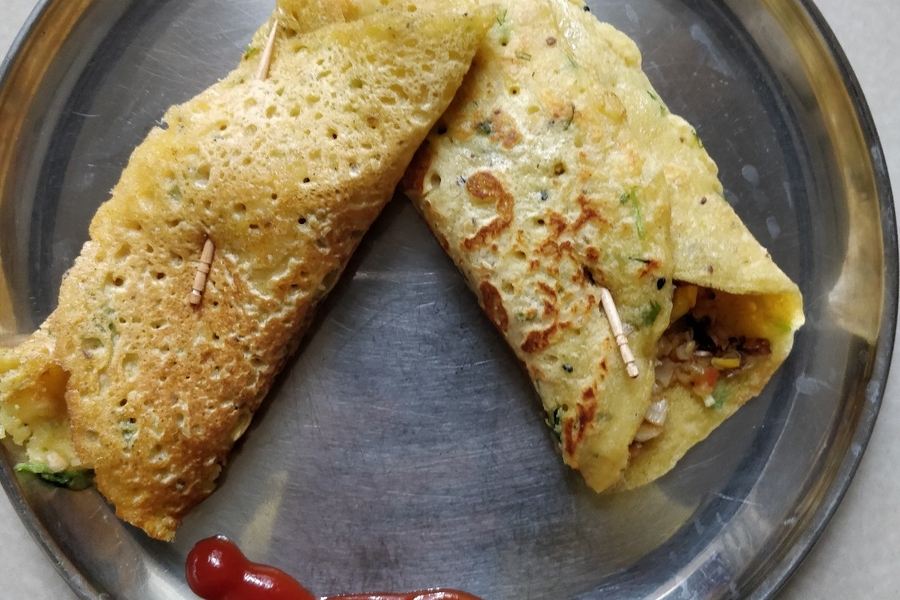 Veggie Pancake Wraps For Your Picky Eaters