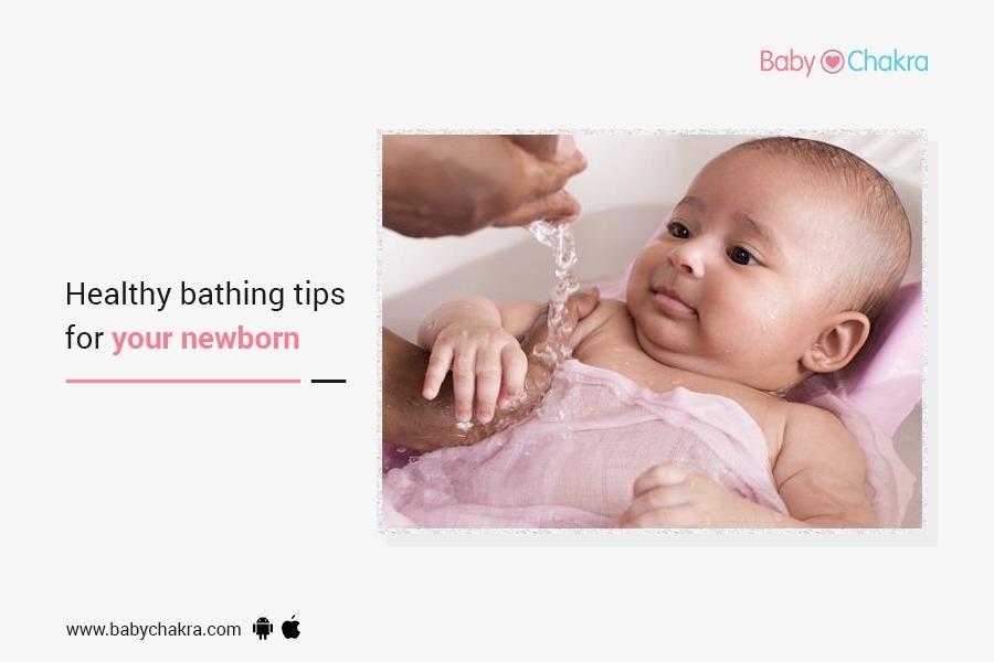 Healthy Bathing Tips For Your Newborn