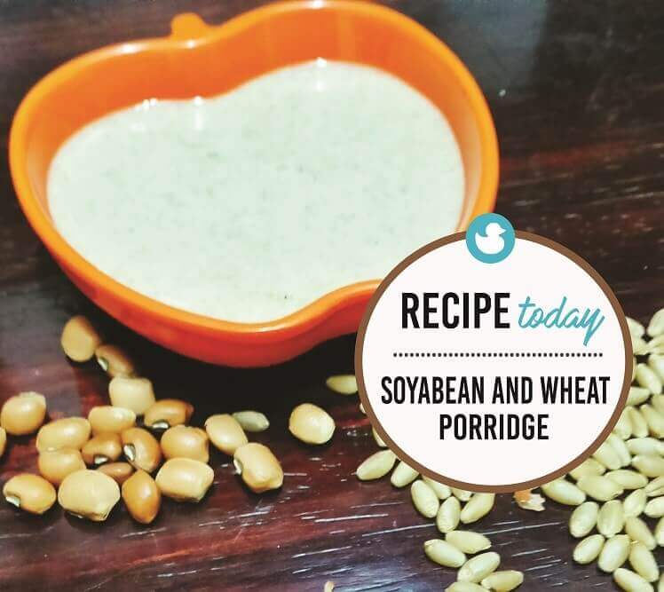 soyabean and wheat porridge