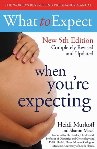 cover page of what to expect when you're expecting