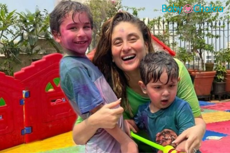 These Bollywood Mums Show How To Have A Safe And Happy Holi With Kids  
